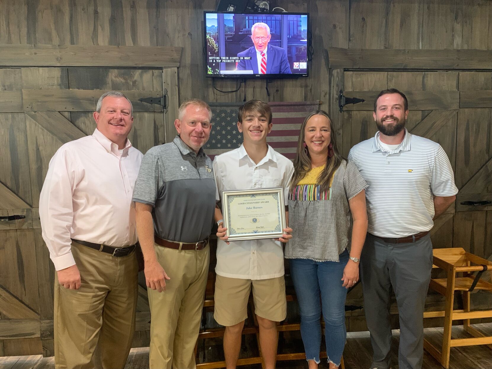 Fort Payne Kiwanis welcome special guest, recognize Good Citizen